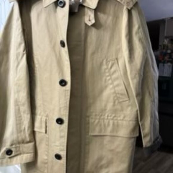 Coach Mens Bonded Cotton Rain Jacket Size M